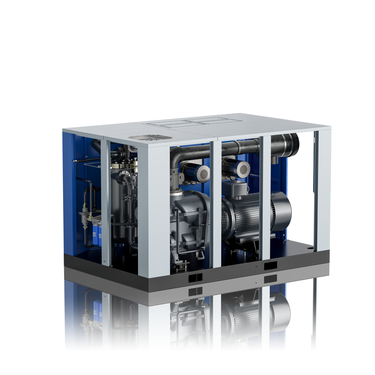 Энергоэффективный Двухступенчатый Винтовой Компрессор SCR220HPM 12.5 бар — изображение 4