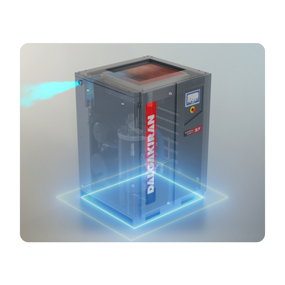 Винтовой компрессор Inversys 15 + pm Laser Compact 16 бар — изображение 6