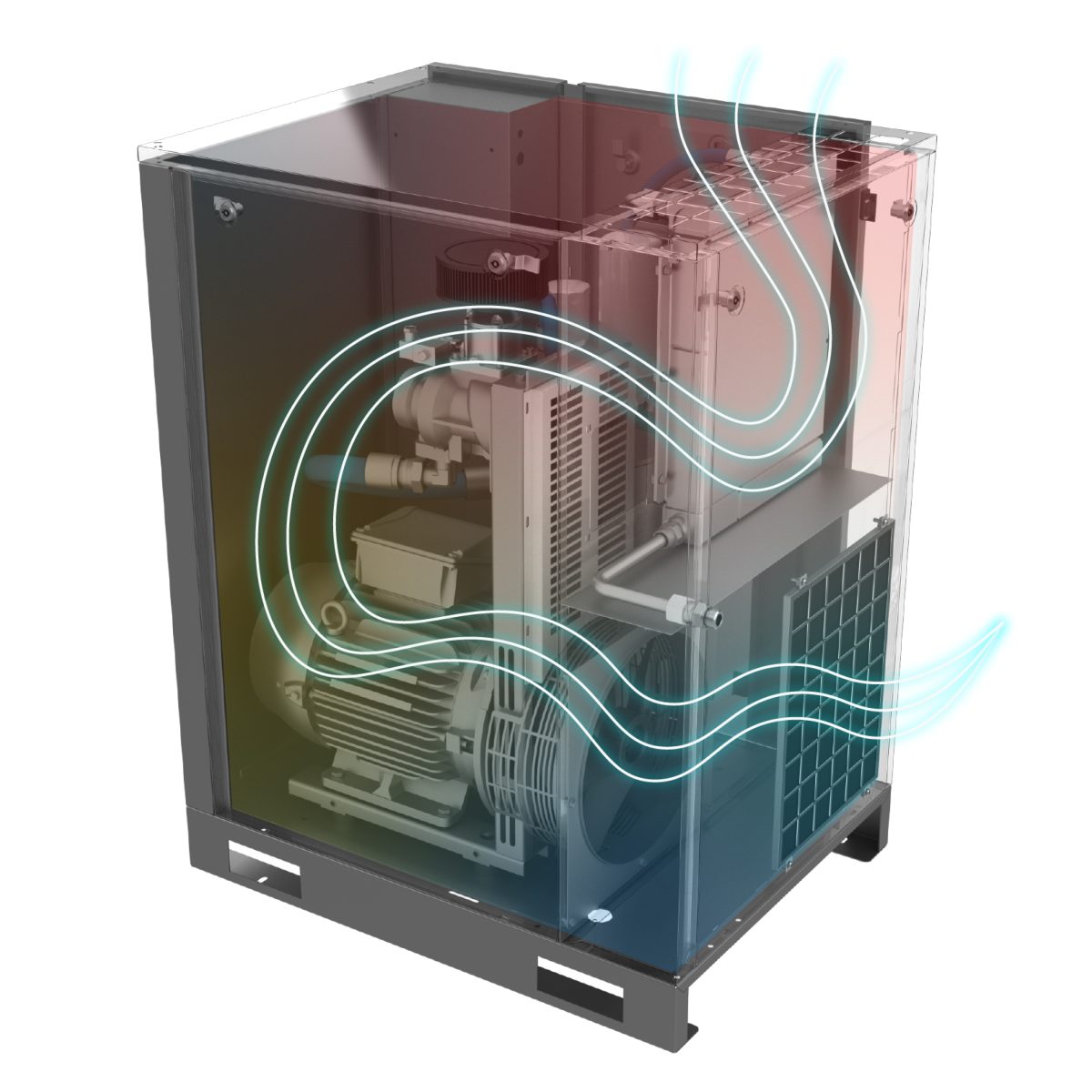 Винтовой компрессор TIDY Laser 25 New Compact 16 бар — изображение 3