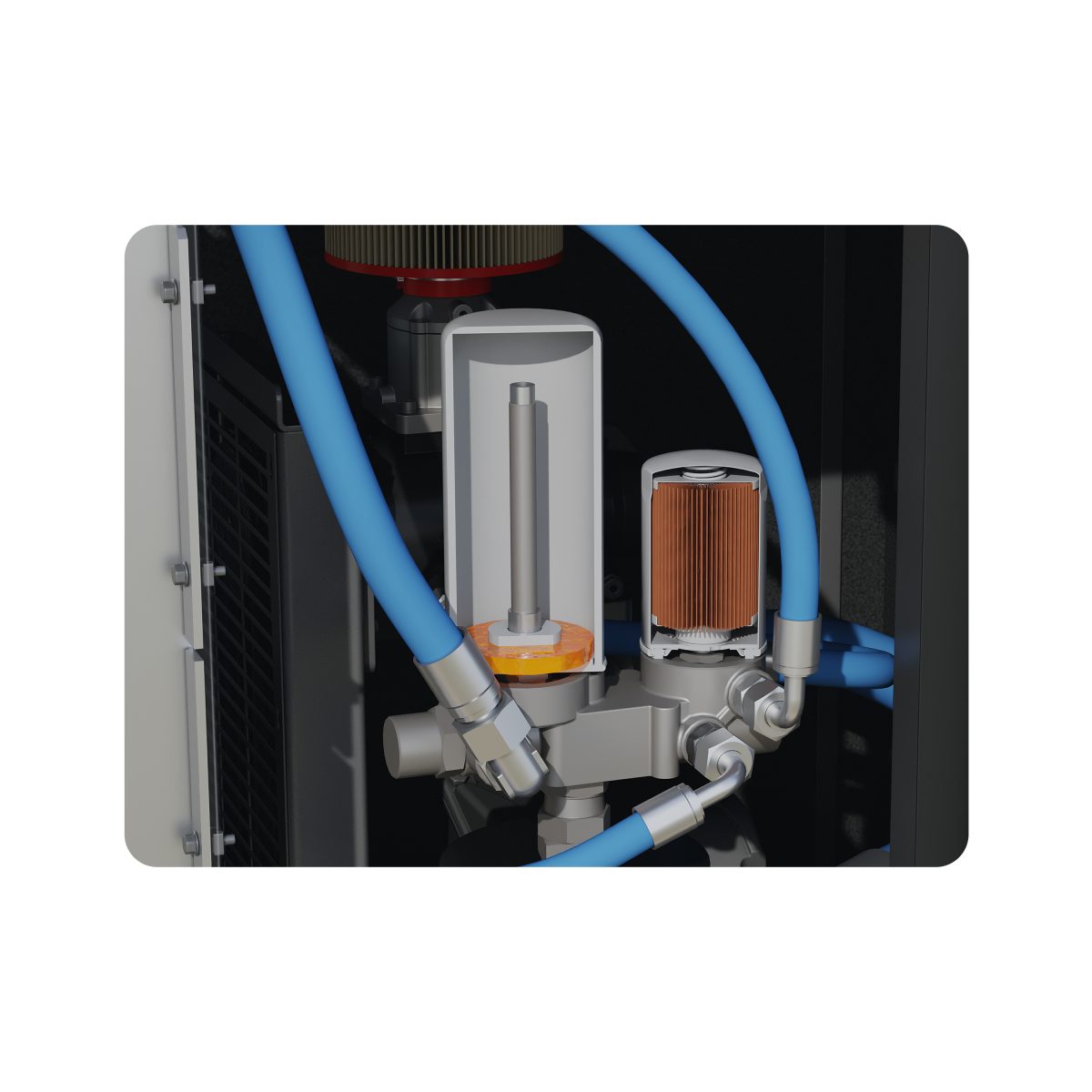 Винтовой компрессор TIDY Laser 25 New Compact 16 бар — изображение 5