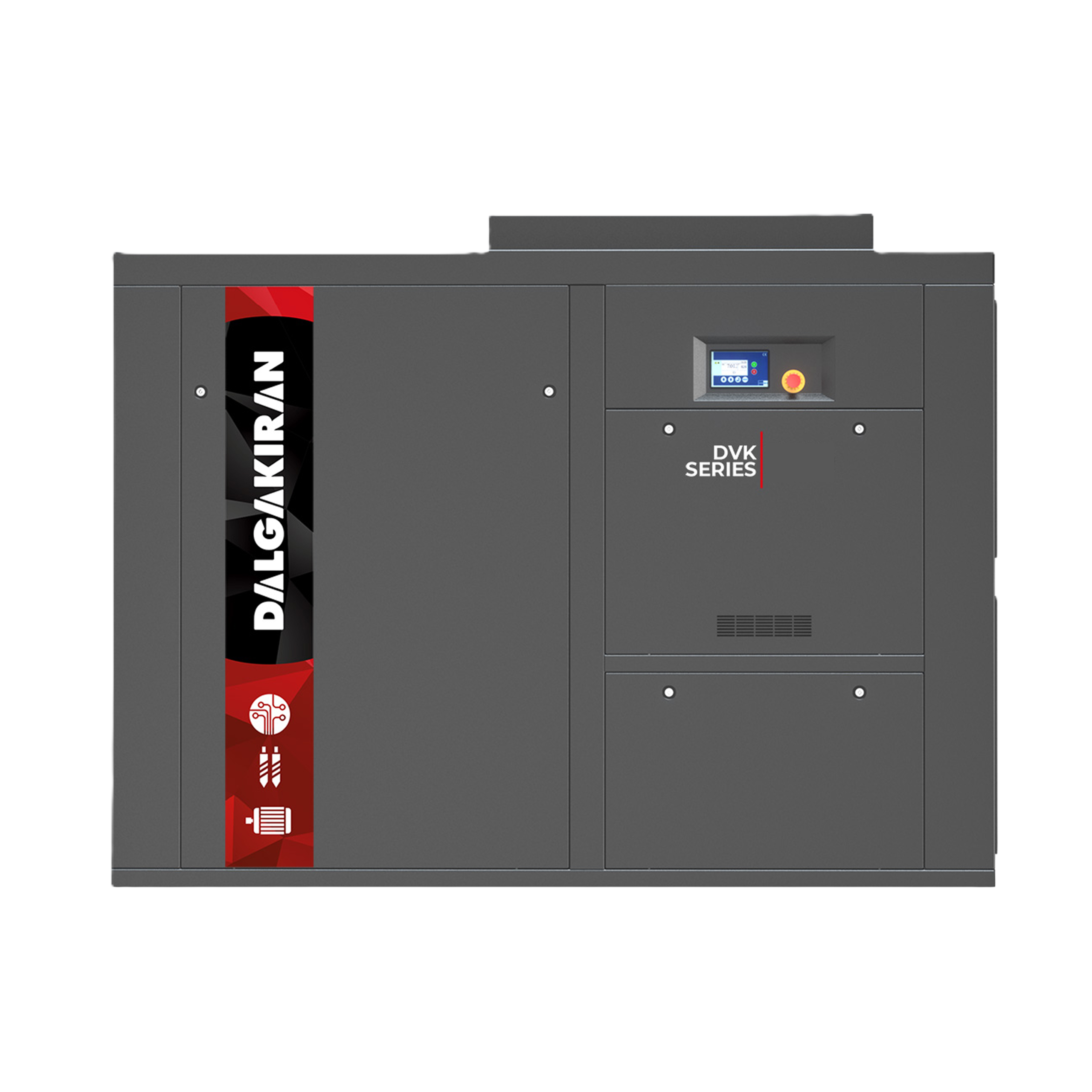 Основная ДВК большие модели Винтовой компрессор DVK 150 13 бар — изображение 1