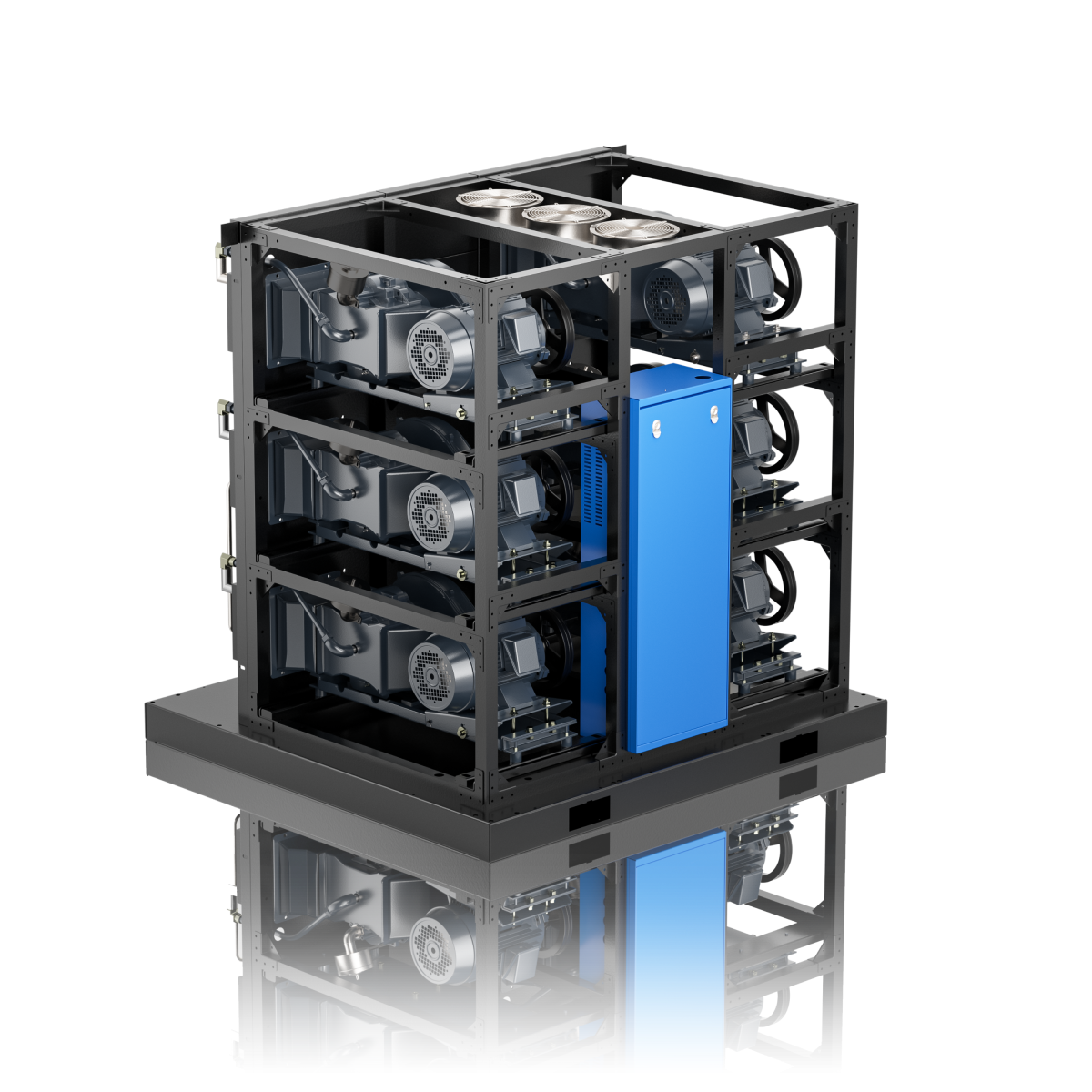 Безмасляный винтовой компрессор SCR20XA 10 бар — изображение 7