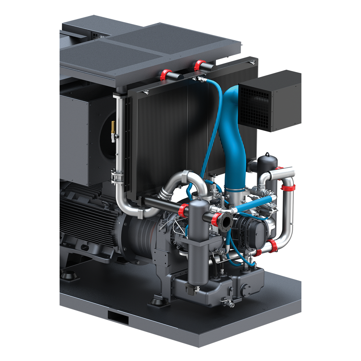 Винтовой безмасляный компрессор EAGLE 55 VSD 7,5 бар — изображение 3