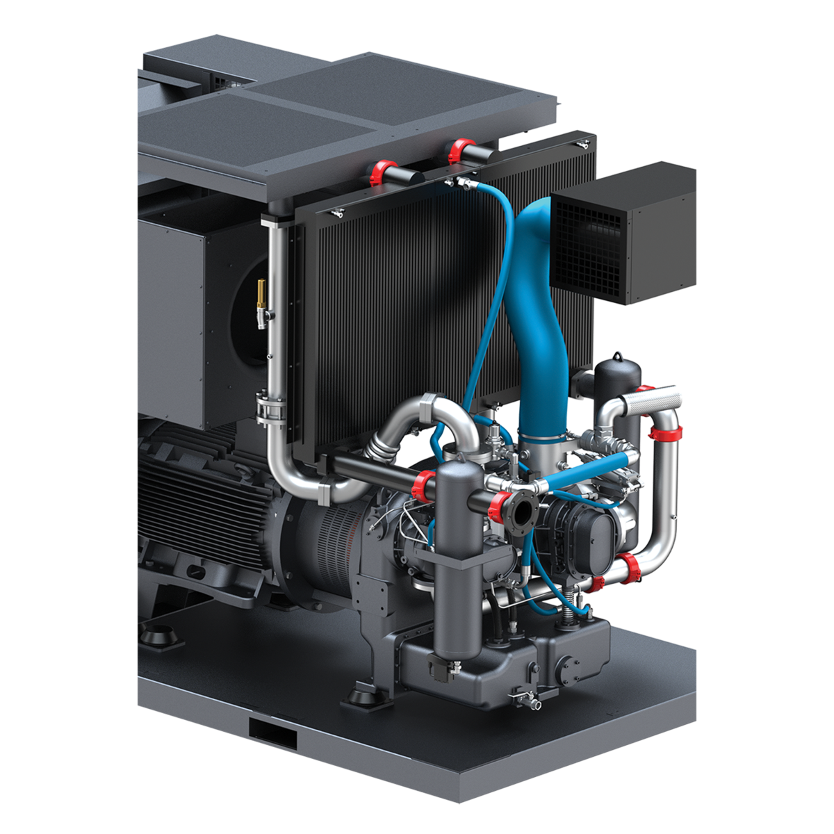 Винтовой безмасляный компрессор EAGLE 55 VSD 7,5 бар — изображение 3