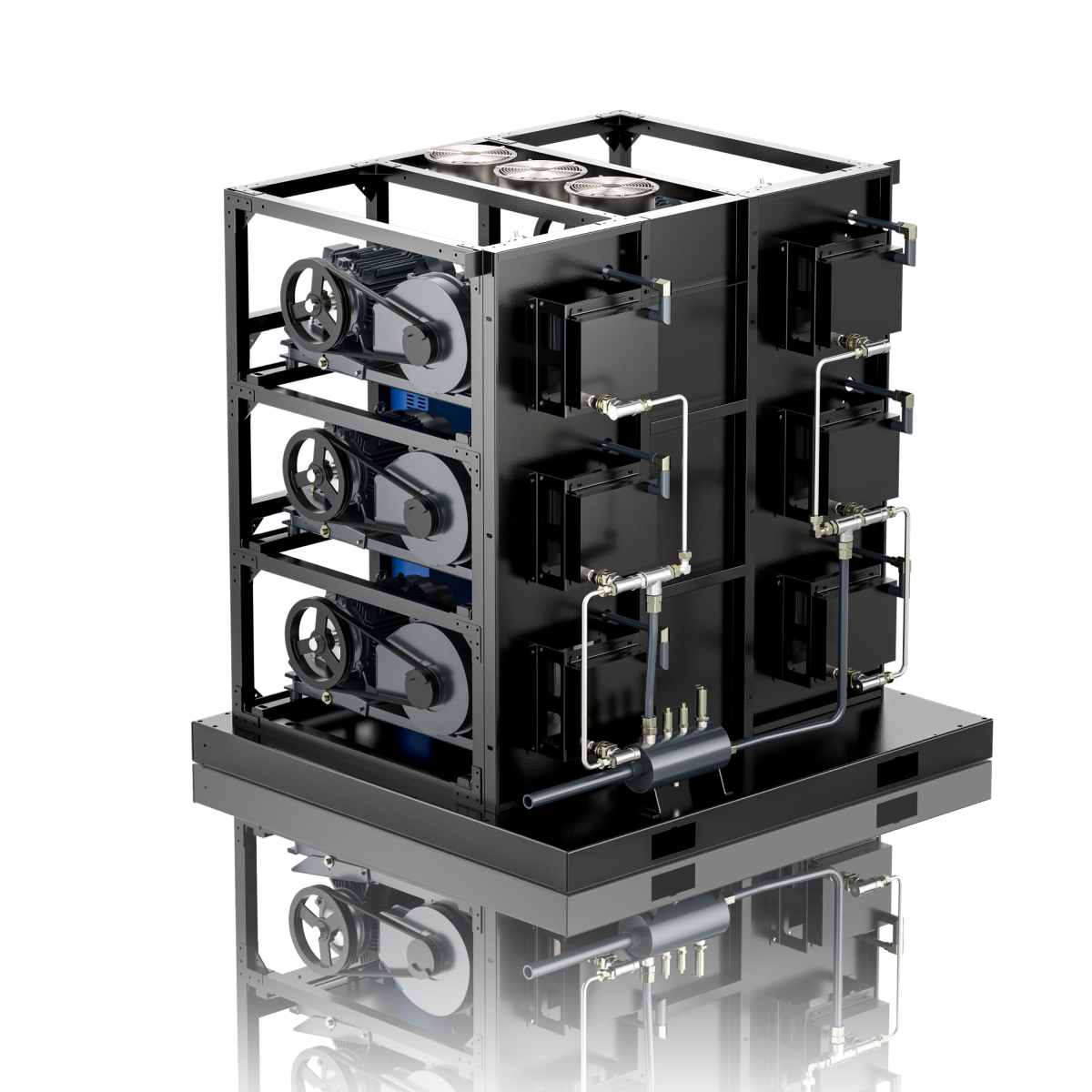 Безмасляный винтовой компрессор SCR20XA 10 бар — изображение 6