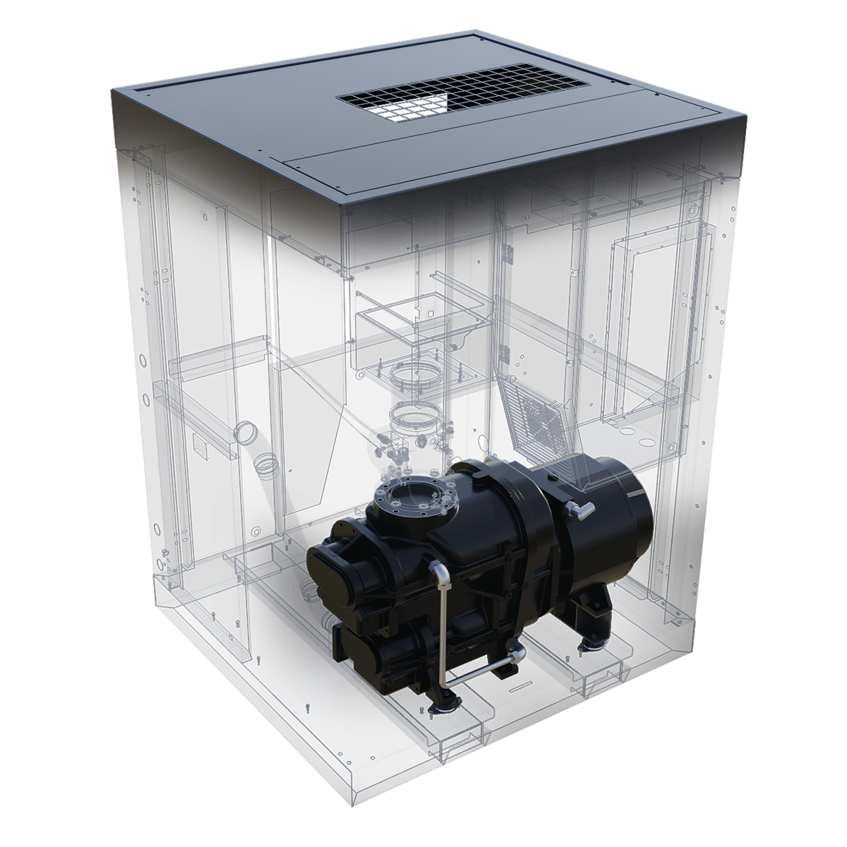 Инверторный двухступенчатый винтовой компрессор IMPETUS 22 VSD pm 8,5 бар — изображение 5