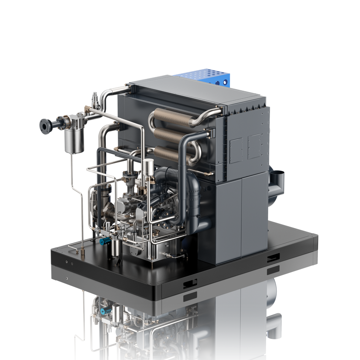 Безмасляный инверторный винтовой компрессор SCR125GV 7 бар — изображение 6