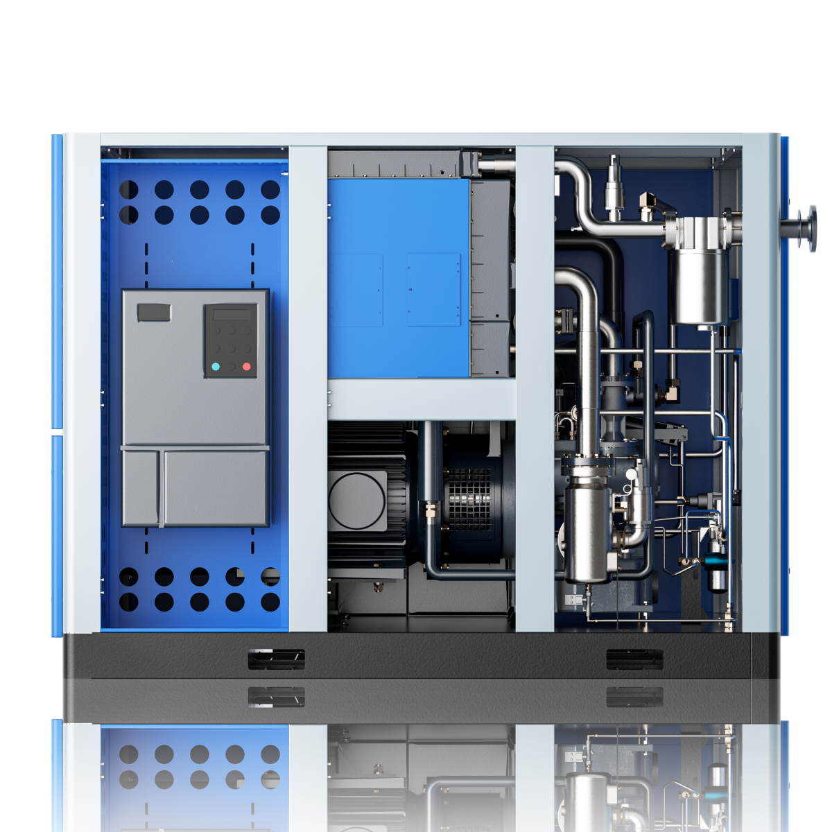 Безмасляный инверторный винтовой компрессор SCR125GV 7 бар — изображение 3
