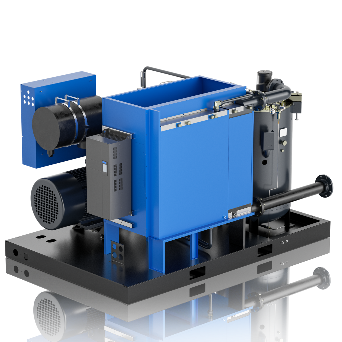Энергоэффективный Винтовой Компрессор Низкого Давления SCR420LBPM 3-4-5 бар — изображение 4