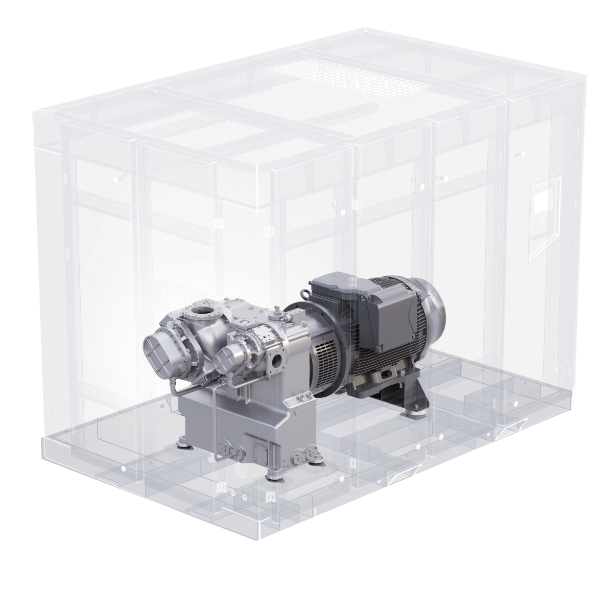 Винтовой безмасляный компрессор EAGLE-N 355 10 бар — изображение 7