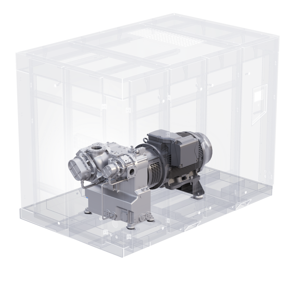 Винтовой безмасляный компрессор EAGLE-N 110 VSD 8,5 бар — изображение 4