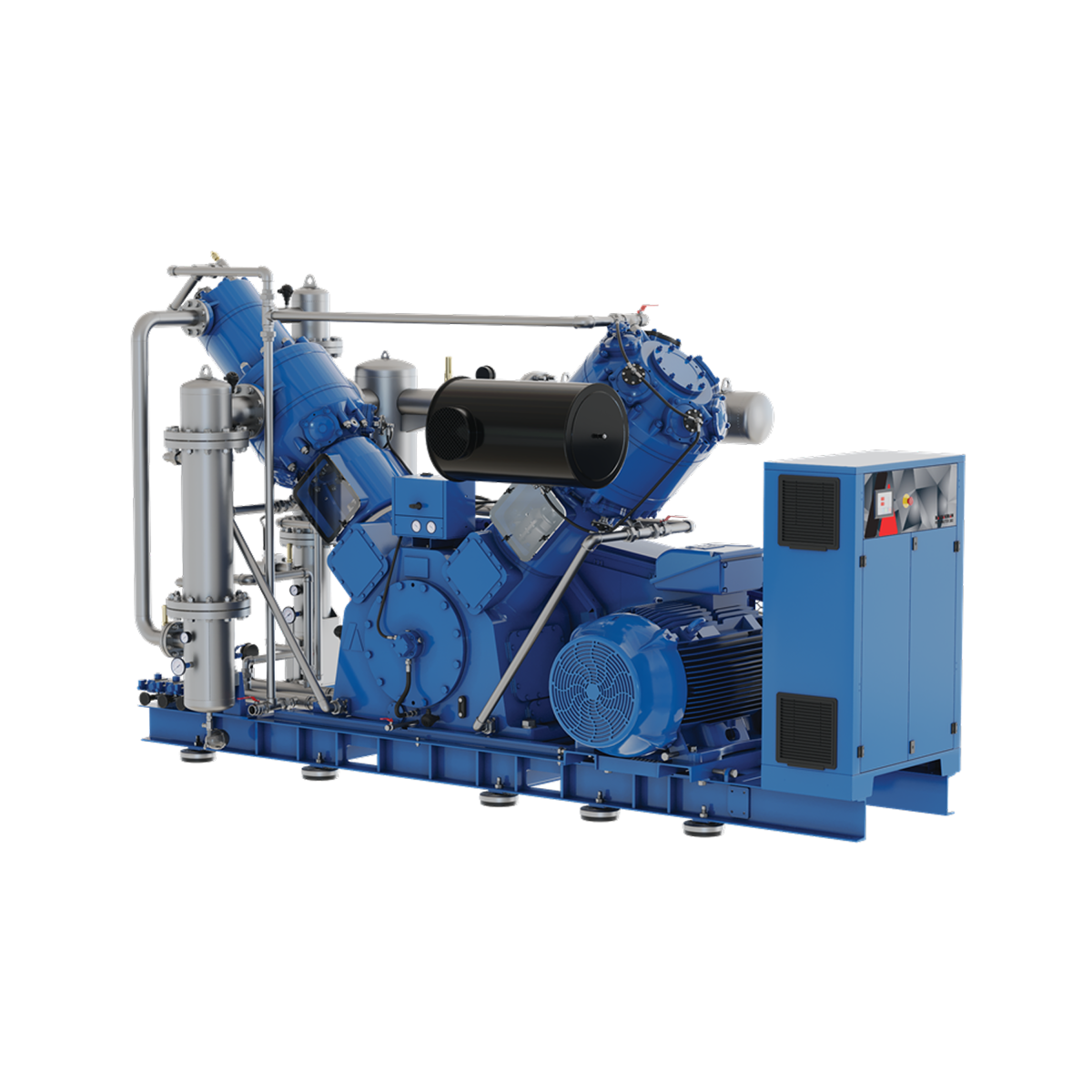 Поршневой безмасляный компрессор PET Master 50 40 бар — изображение 2