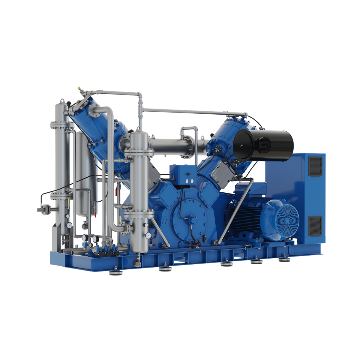 Поршневой безмасляный компрессор PET Master 50 40 бар — изображение 3